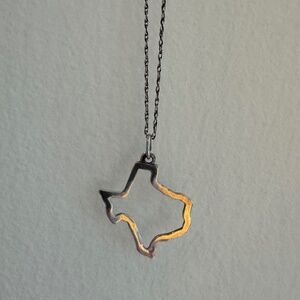 Maya Brenner Sterling Silver Texas Necklace